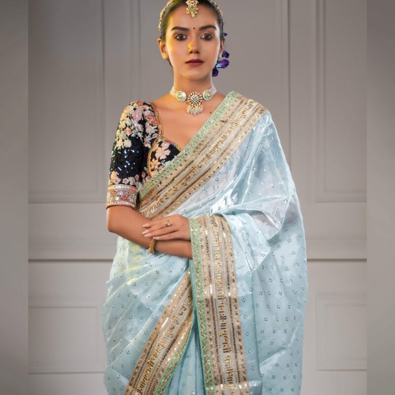 ROYAL CELESTIAL QUEEN SAREE