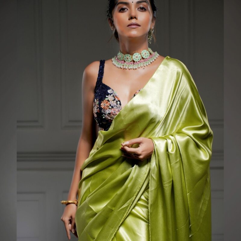 OLIVE OBSESSION SAREE