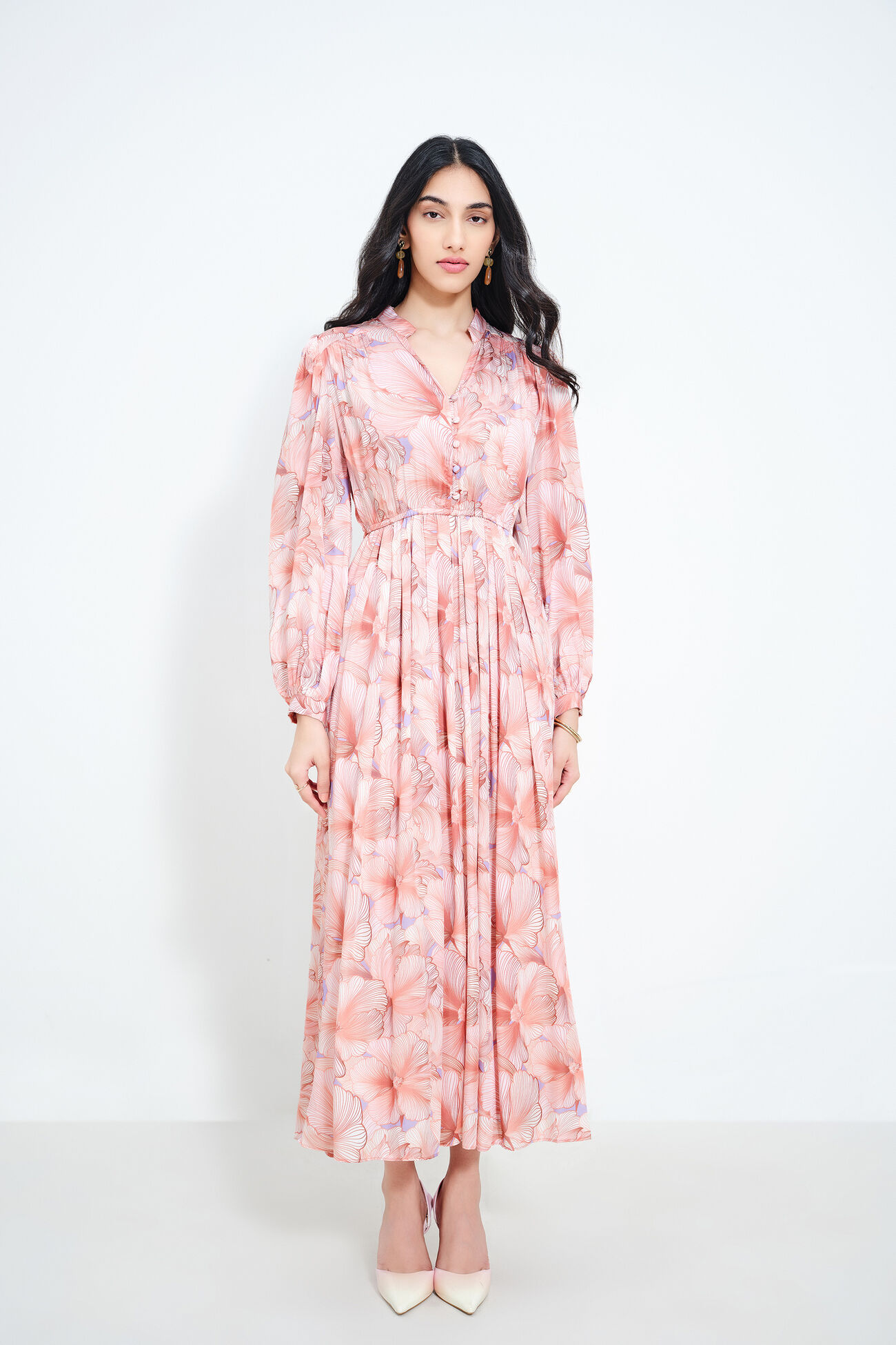 Rose Glow Maxi Dress
